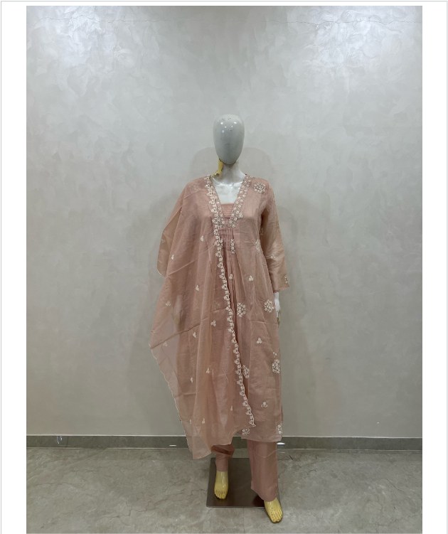 Premium Banarasi Chiffon Suit Set